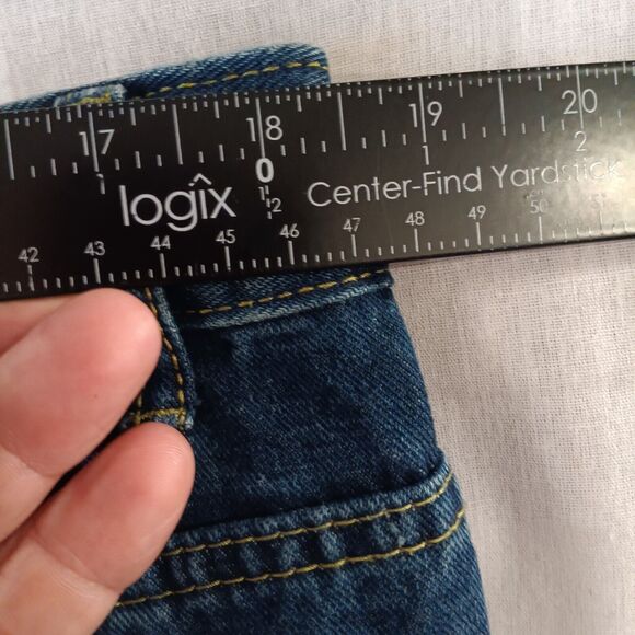 Unbranded Mens Size 38x30 Medium Wash Distressed Straight Leg Jeans - Picture 5 of 7